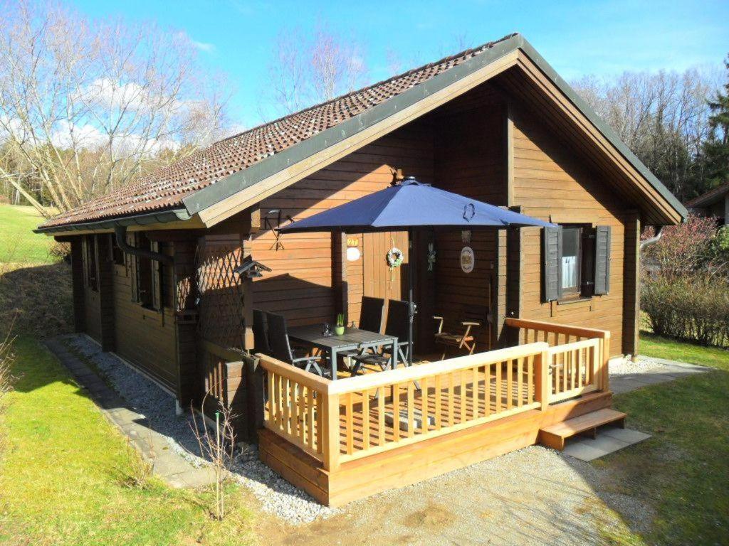 Komfortables-Ferienblockhaus-Nr-27-56-Qm-Bis-4-Personen-Viechtach-Jaegerpark Dış mekan fotoğraf